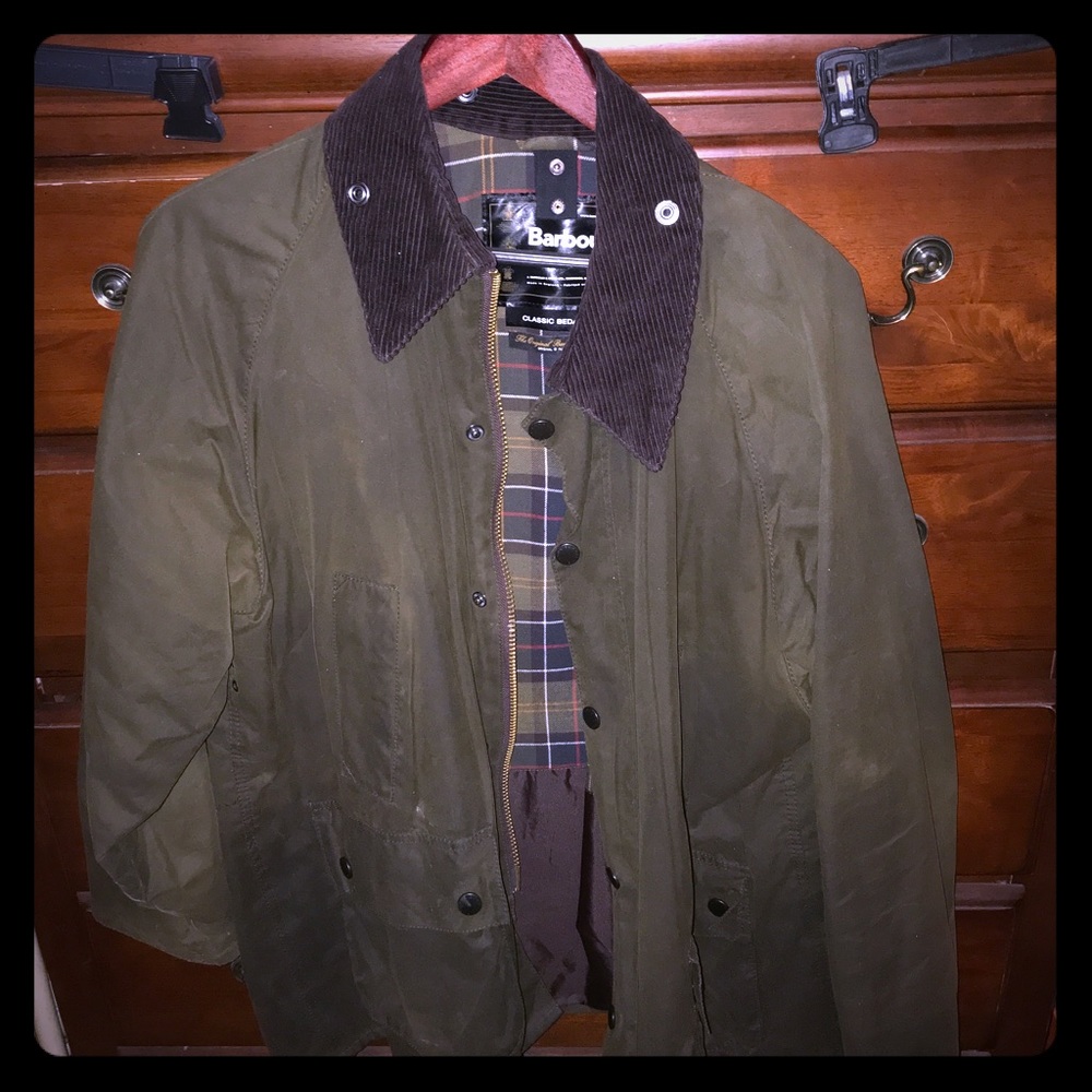 Barbour Bedale Jacket (Olive)